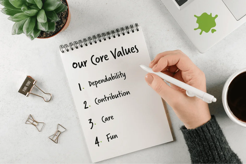 our core values